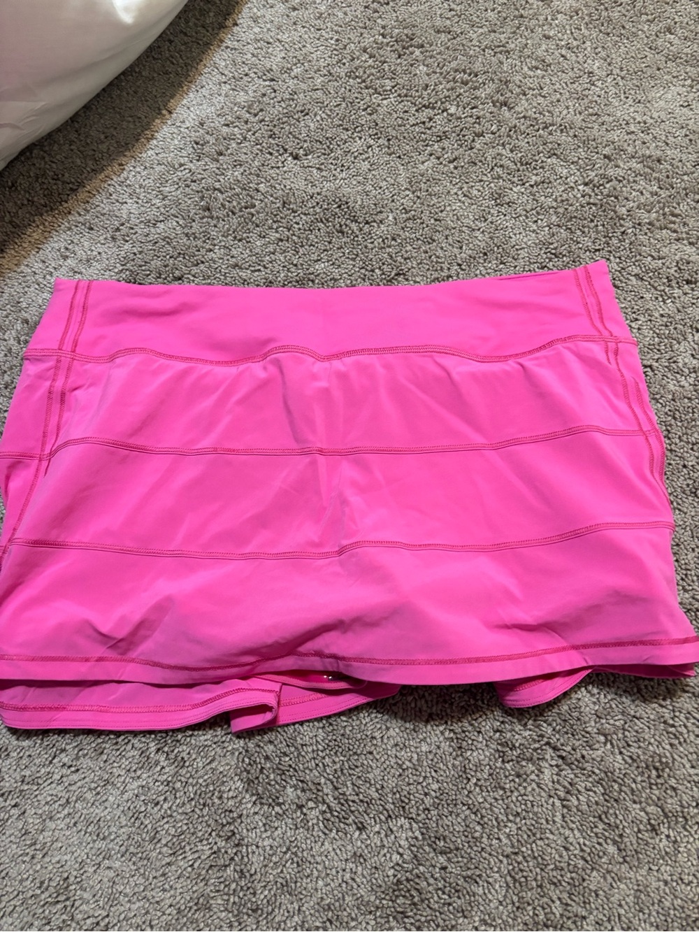 lululemon athletica Bright Pink Athletic Skort